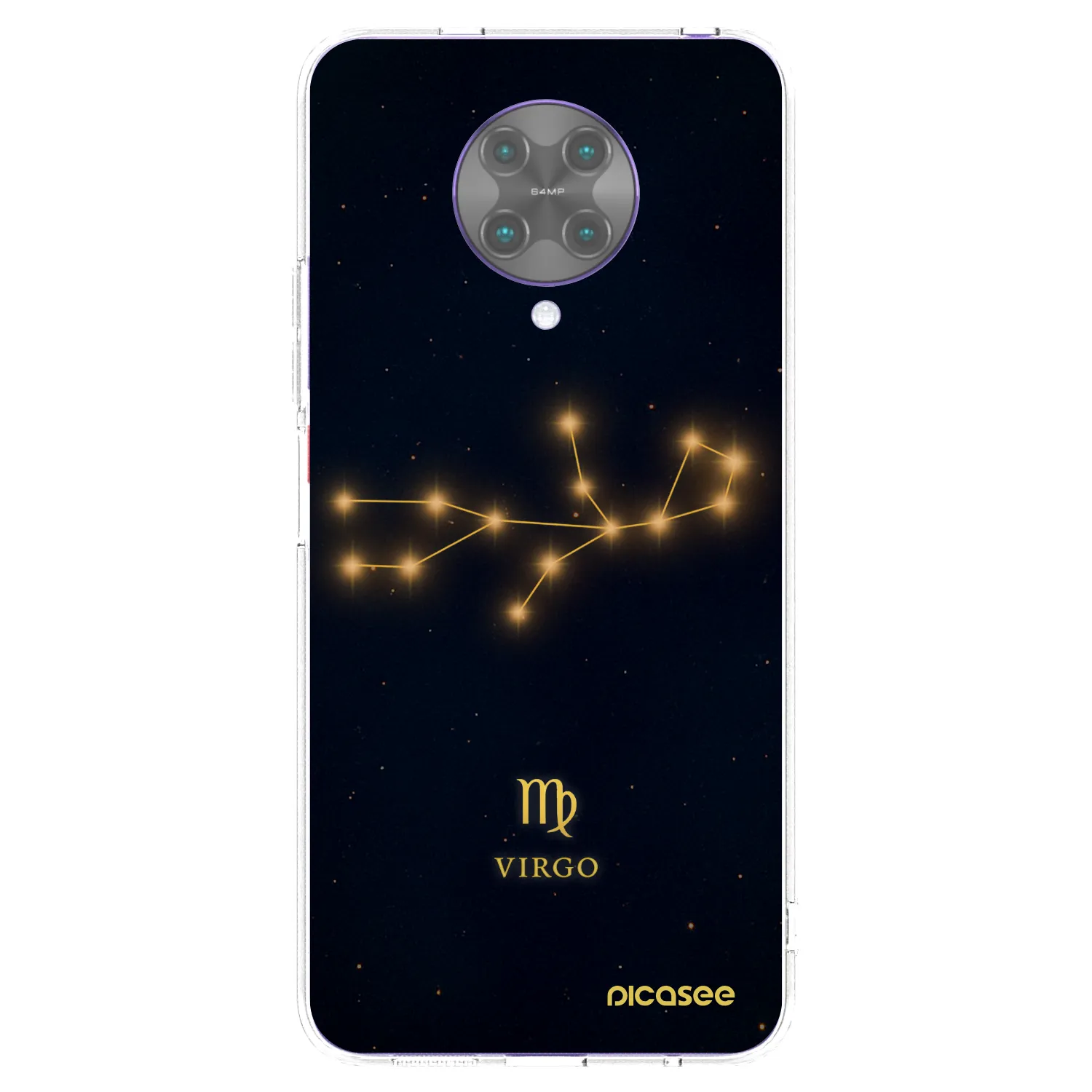 Picasee silikonska prozirna maskica za Xiaomi Poco F2 Pro - VIRGO
