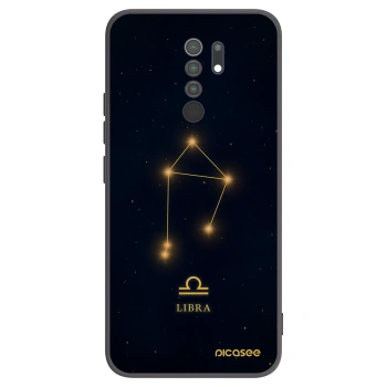 Picasee crna silikonska maskica za Xiaomi Redmi 9 - LIBRA