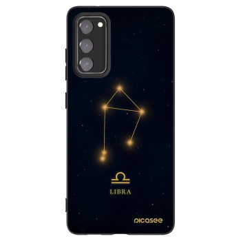 Picasee crna silikonska maskica za Samsung Galaxy S20 FE - LIBRA