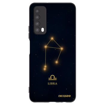 Picasee crna silikonska maskica za Huawei P Smart 2021 - LIBRA