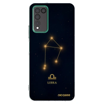 Picasee silikonska prozirna maskica za Honor 10X Lite - LIBRA