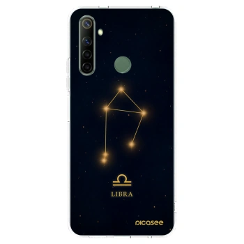 Picasee silikonska prozirna maskica za Realme 6i - LIBRA