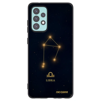 Picasee crna silikonska maskica za Samsung Galaxy A72 A725F - LIBRA