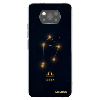 Picasee crna silikonska maskica za Xiaomi Poco X3 Pro - LIBRA