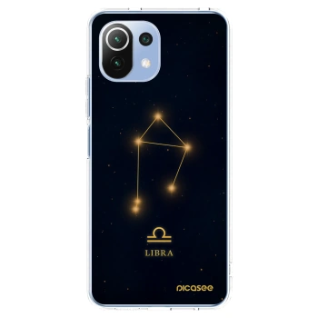 Picasee silikonska prozirna maskica za Xiaomi Mi 11 Lite - LIBRA