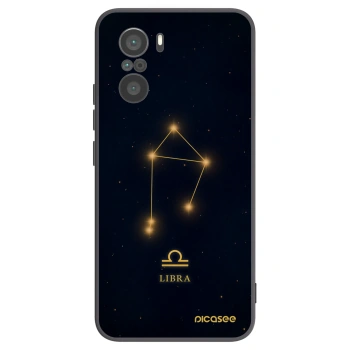 Picasee crna silikonska maskica za Xiaomi Poco F3 - LIBRA