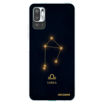 Picasee silikonska prozirna maskica za Xiaomi Redmi Note 10 5G - LIBRA