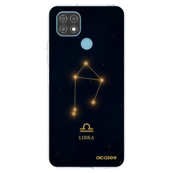 Picasee silikonska prozirna maskica za Realme C21 - LIBRA
