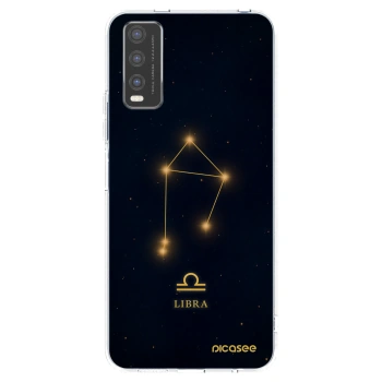 Picasee silikonska prozirna maskica za Vivo Y20s - LIBRA