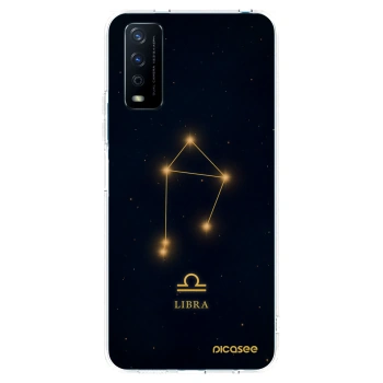 Picasee silikonska prozirna maskica za Vivo Y11s - LIBRA