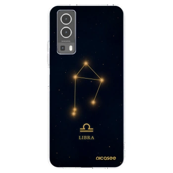 Picasee silikonska prozirna maskica za Vivo Y72 5G - LIBRA