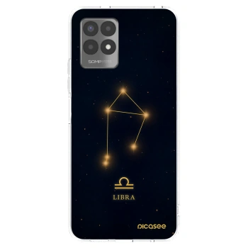 Picasee silikonska prozirna maskica za Realme 8i - LIBRA