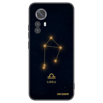 Picasee crna silikonska maskica za Xiaomi 12 Pro - LIBRA