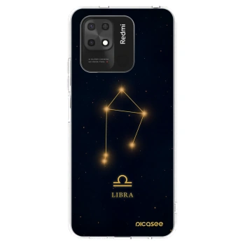 Picasee silikonska prozirna maskica za Xiaomi Redmi 10C - LIBRA