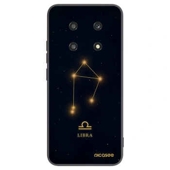 Picasee crna silikonska maskica za Honor Magic4 Lite 5G - LIBRA