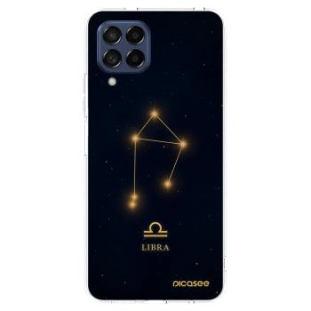 Picasee silikonska prozirna maskica za Samsung Galaxy M53 5G - LIBRA