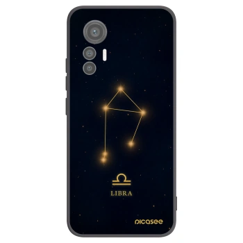 Picasee crna silikonska maskica za Xiaomi 12 Lite - LIBRA