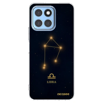 Picasee silikonska prozirna maskica za Honor X8 5G - LIBRA