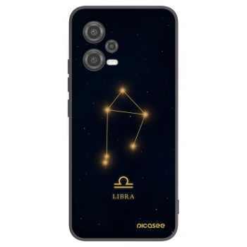 Picasee crna silikonska maskica za Xiaomi Poco X5 - LIBRA