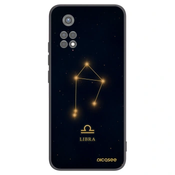 Picasee crna silikonska maskica za Xiaomi Redmi Note 11S 5G - LIBRA