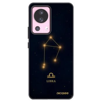 Picasee crna silikonska maskica za Xiaomi 13 Lite - LIBRA