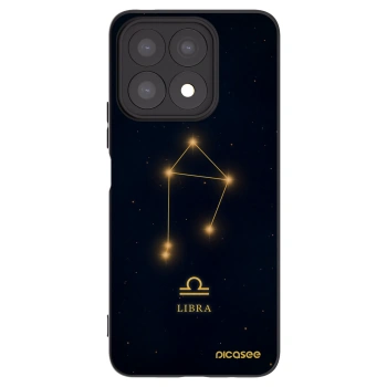 Picasee crna silikonska maskica za Honor X8a - LIBRA