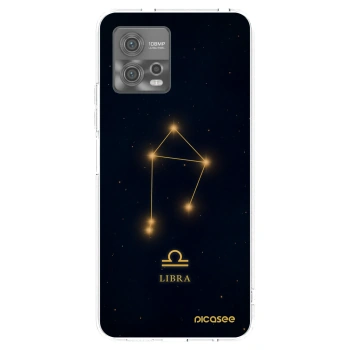 Picasee silikonska prozirna maskica za Motorola Moto G72 - LIBRA