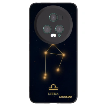 Picasee crna silikonska maskica za Honor Magic5 Pro - LIBRA