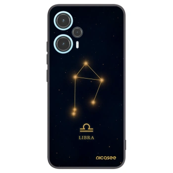 Picasee crna silikonska maskica za Xiaomi Poco F5 - LIBRA