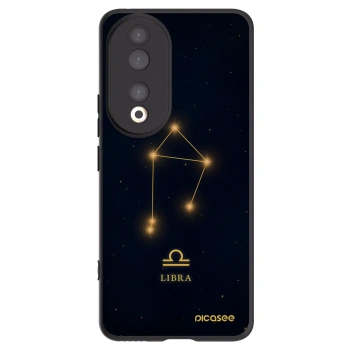 Picasee crna silikonska maskica za Honor 90 5G - LIBRA