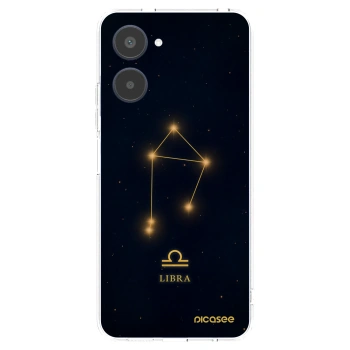 Picasee silikonska prozirna maskica za Realme 10 4G - LIBRA