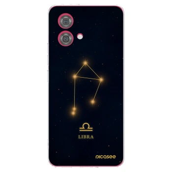 Picasee silikonska prozirna maskica za Motorola Moto G84 5G - LIBRA