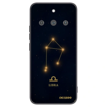Picasee crna silikonska maskica za Realme 11 Pro+ - LIBRA