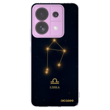 Picasee silikonska prozirna maskica za Xiaomi Redmi Note 13 Pro 5G - LIBRA