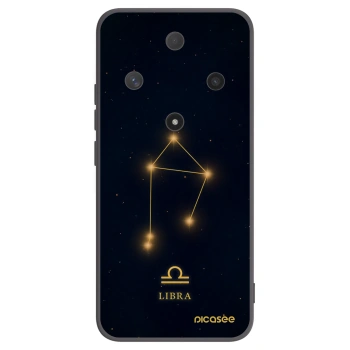 Picasee crna silikonska maskica za Honor Magic6 Lite 5G - LIBRA