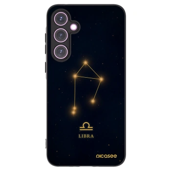 Picasee crna silikonska maskica za Samsung Galaxy A35 5G A356B - LIBRA