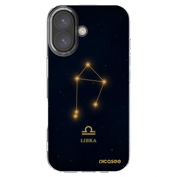 Picasee silikonska prozirna maskica za Apple iPhone 16 - LIBRA