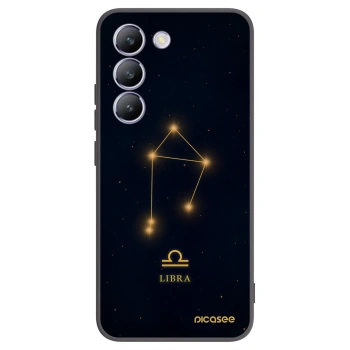 Picasee crna silikonska maskica za Vivo V40 SE 5G - LIBRA