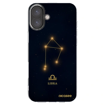 Picasee silikonska prozirna maskica za Apple iPhone 16 Plus - LIBRA