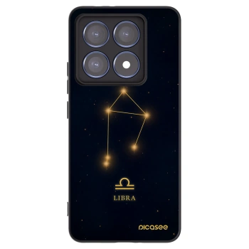 Picasee crna silikonska maskica za Xiaomi 14T Pro - LIBRA