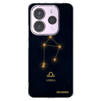 Picasee silikonska prozirna maskica za Xiaomi Redmi Note 14 5G - LIBRA