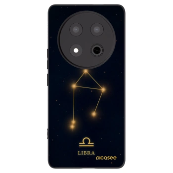 Picasee crna silikonska maskica za Honor Magic7 Lite 5G - LIBRA