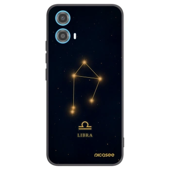 Picasee crna silikonska maskica za Motorola Moto G34 5G - LIBRA