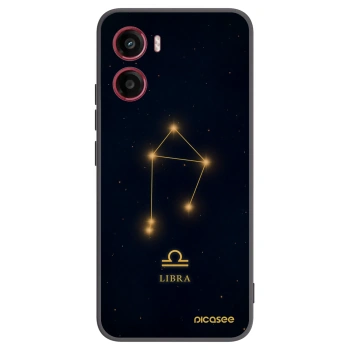 Picasee crna silikonska maskica za Motorola Moto G05 - LIBRA