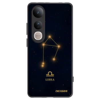 Picasee crna silikonska maskica za Vivo V50 Lite 5G - LIBRA