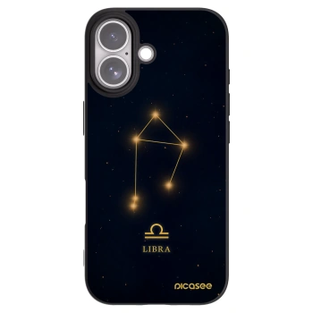 Picasee crna silikonska maskica za Apple iPhone 17 - LIBRA