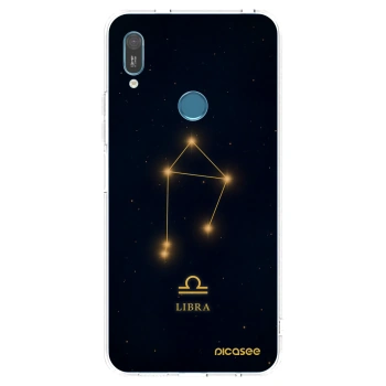Picasee silikonska prozirna maskica za Huawei Y6 2019 - LIBRA