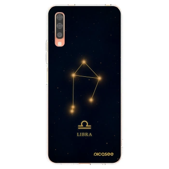Picasee silikonska prozirna maskica za Samsung Galaxy A70 A705F - LIBRA