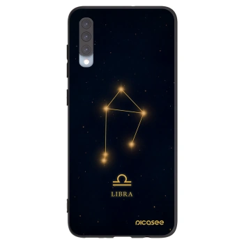 Picasee crna silikonska maskica za Samsung Galaxy A70 A705F - LIBRA