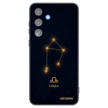 Picasee crna silikonska maskica za Samsung Galaxy S25 FE 5G - LIBRA